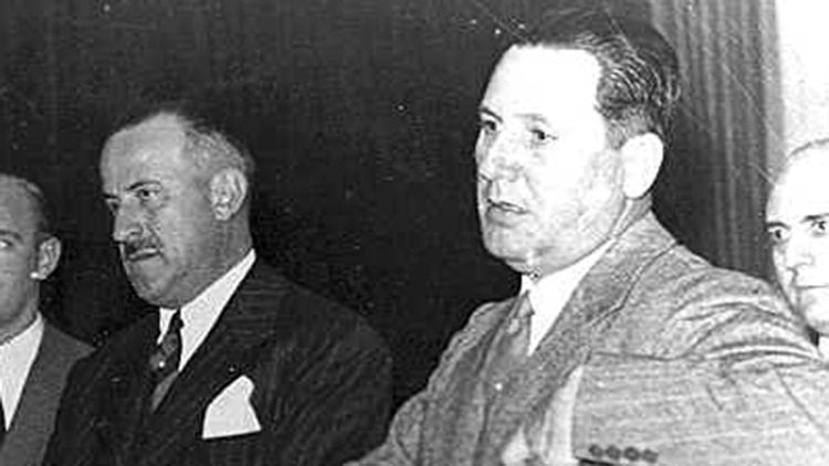 Rodolfo Freude y Juan Domingo PerÃ³n